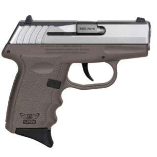 SCCY Gen3 CPX-3 .380 ACP, 3.10" Barrel Flat Dark Earth Frame, Stainless Steel, No Manual Thumb Safety, 10rd