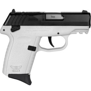 SCCY Industries CPX-1 Gen3 9mm, 3.1" Barrel, White, 10rd