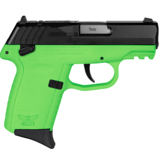 SCCY Industries CPX-1 Gen3 9mm, 3.1" Barrel, Lime Green, 10rd