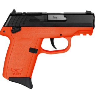 SCCY Industries CPX-1 Gen3 9mm, 3.1" Barrel, Orange, 10rd