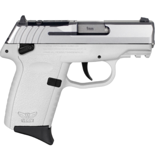 SCCY Industries CPX-1 Gen3 9mm, 3.1" Barrel, White Picatinny Rail, Thumb Safety, 10rd