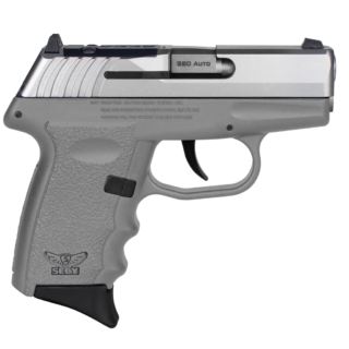 SCCY CPX-3 .380 ACP, 3.10" Barrel, Sniper Gray Sniper Gray Polymer Grip, 10rd