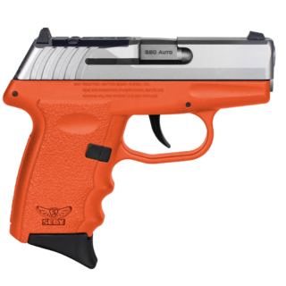 SCCY CPX-3 .380 ACP, 3.10" Barrel, Orange, 10rd