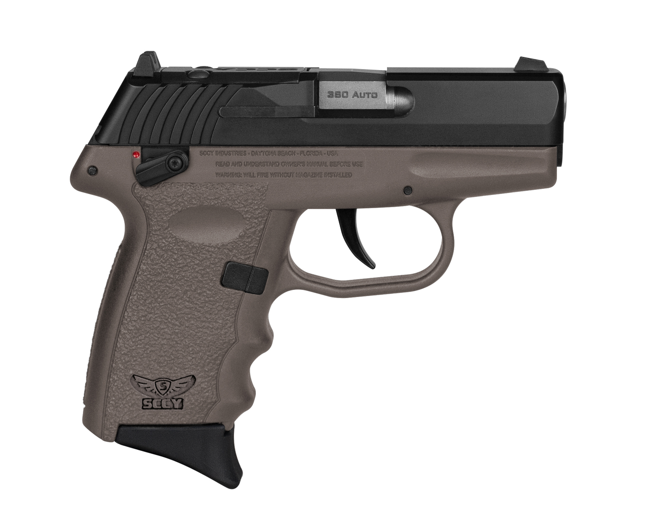 SCCY Industries CPX-4 RD .380 ACP, 2.96" Barrel, Flat Dark Earth, 10rd