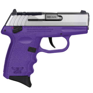 SCCY Industries CPX-4 RD .380 ACP, 2.96" Barrel, Purple Frame, SS Slide, 10rd