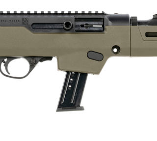 Ruger PC Carbine Takedown 9mm, 16.1" Threaded Barrel, OD Green Magpul  Backpacker Stock, 17rd