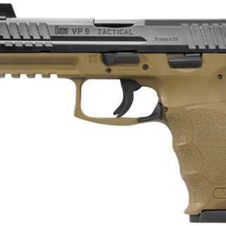 HK VP9 9mm, 4.7" Barrel, Tactical Flat Dark Earth, 10rd