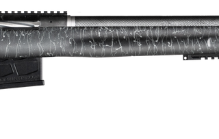 Christensen Arms BA Tactical Long Range 6mm Creedmoor, 24" Carbon Fiber Barrel, Black, Gray Webbing Stock, 4rd