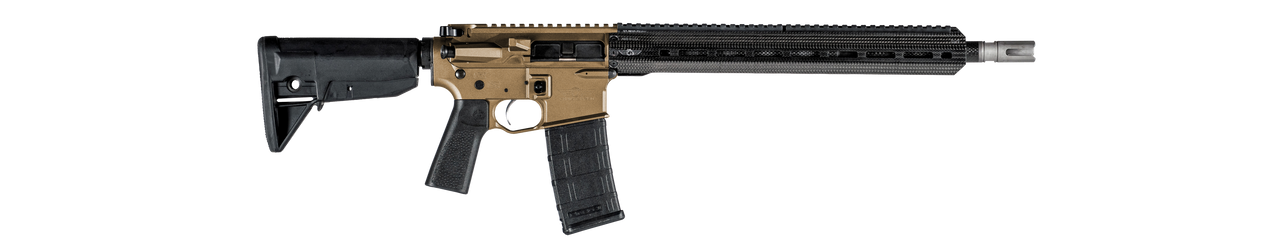 Christensen Arms CA-15 G2 .223 Wylde, 16" Barrel, Burnt Bronze Cerakote Metal, Carbon Fiber, 30rd