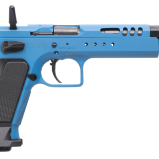 Tanfoglio Domina 9mm, 5.20" Barrel, Ported Slide, Black Polymer Grip, 19rd