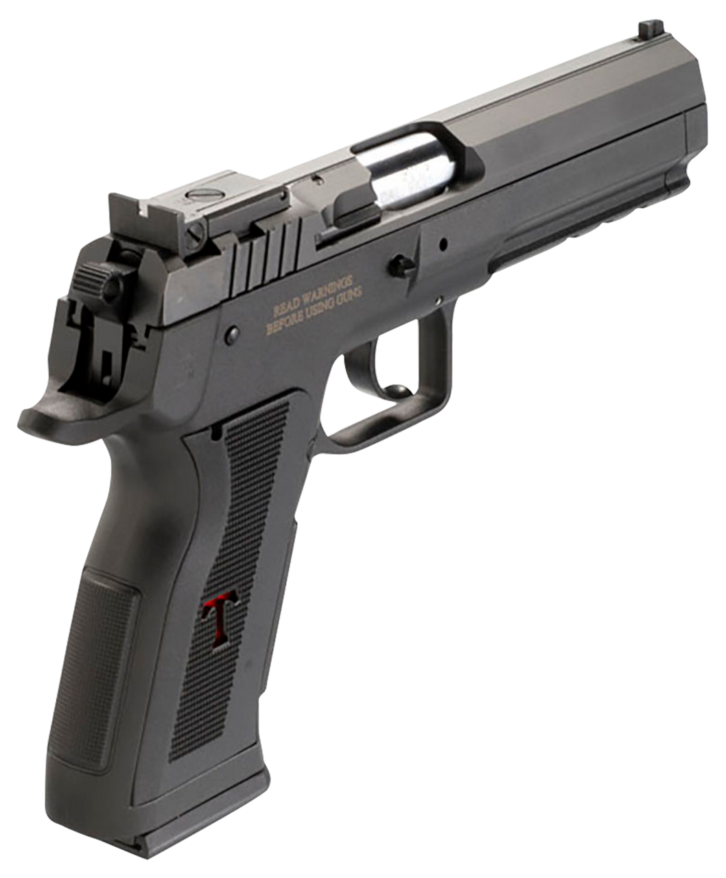 IFG Stock III Polymer 9mm, 4.75" Barrel, Matte Black, 17rd - Image 2