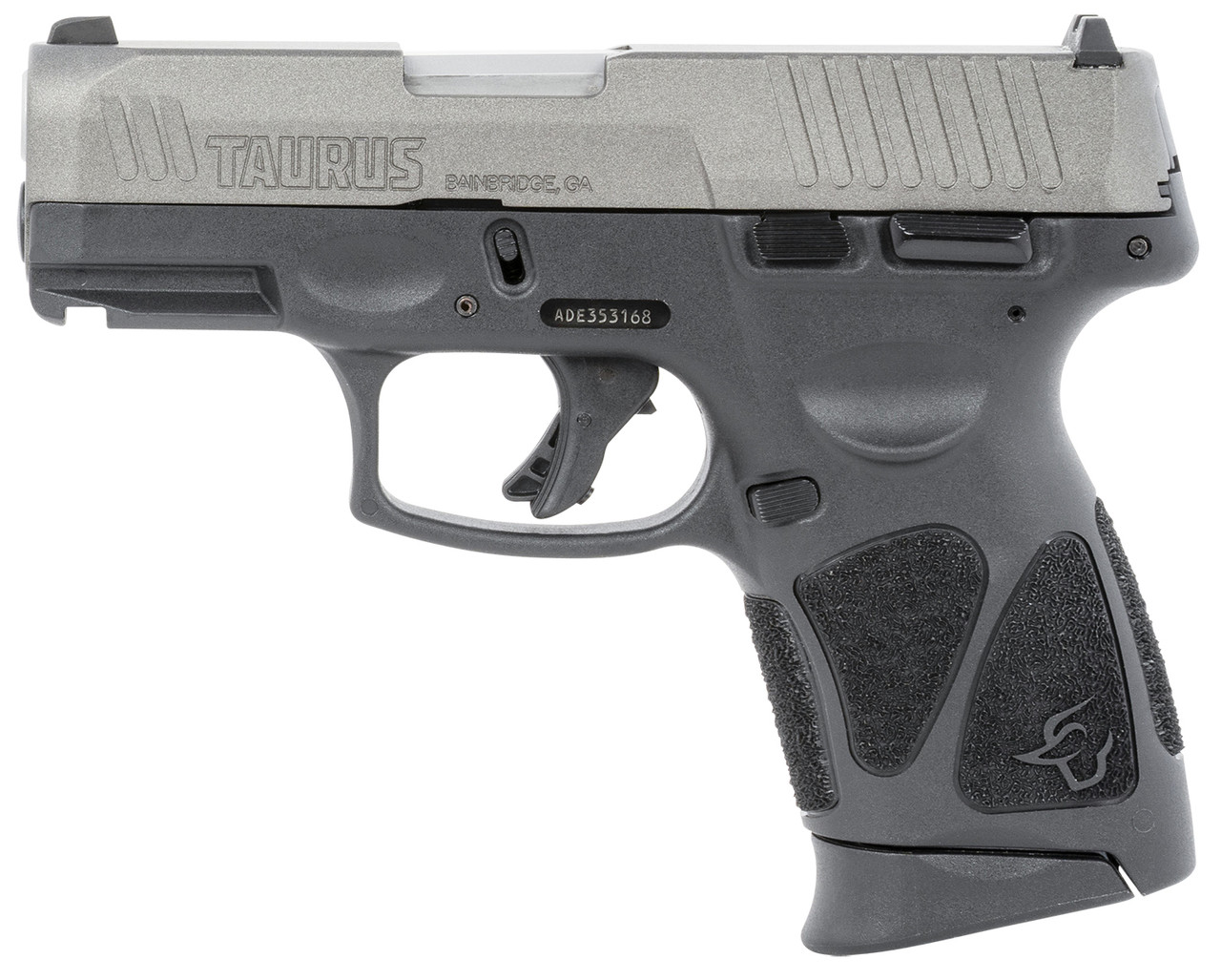 Taurus G3C 3.26" Barrel, Adjustable Rear, Tungsten/Black, 3x12rd Magazines - Image 2