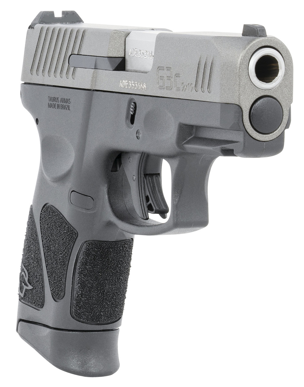 Taurus G3C 3.26" Barrel, Adjustable Rear, Tungsten/Black, 3x12rd Magazines - Image 3