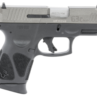 Taurus G3C 3.26" Barrel, Adjustable Rear, Tungsten/Black, 3x12rd Magazines