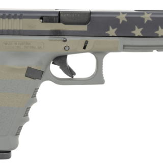 Glock 35 Gen3 Competition 40 S&W, 5.31" Barrel, Operator Flag, Adjustable Sights, 15rd
