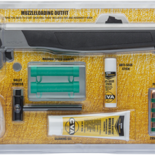 CVA Wolf V2 .50 Cal, 209 Primer, 24" Barrel, Black Stock Includes Outfit Clam Package, 1rd