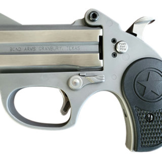 Bond Arms Stinger Rough, 380ACP, 2.5" Barrels, Staineless Steel Finish, Trigger Guard, 2rd