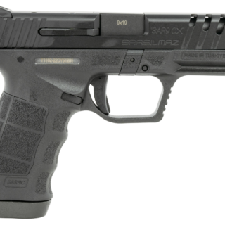 SAR USA SAR9 Compact X 9mm, 4" Barrel, Black, Picatinny Rail, 15rd