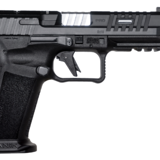 Canik METE SFT Pro OR 9mm, 5" Threaded Barrel, Flared Magwell, Black, 18rd/20rd