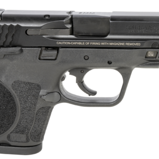 S&W M&P9 M2.0 Sub-Compact 9mm, 3.6" Barrel, Manual Safety, Includes Range Bag, Black, 12rd
