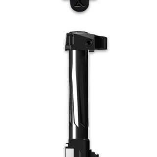 Radian Weapons RAMJET Glock 19 Gen3 Fluted Barrel, AFTERBURNER Brake, 9mm, Black DLC, INTRA-LOK Mount System