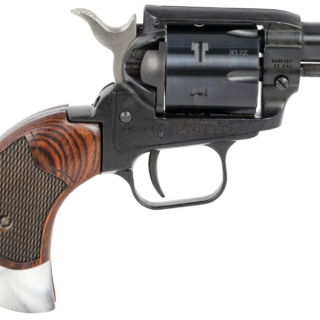 Heritage Barkeep 22 LR, 1.68" Barrel, Rosewood/Pearl Birdshead Grip, Black, 6rd