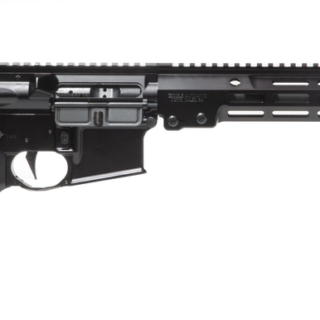 Geissele Super Duty 5.56/.223, 14.5" Barrel Pinned & Welded Flash Hider, No Magazine, Luna Black Metal Finish, Black B5 Stock