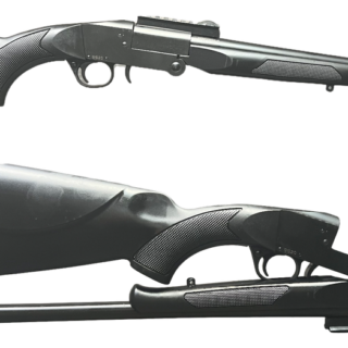 Barathrum SS12 12 Ga, 20" Barrel, Black, Folding Receiver, 1rd