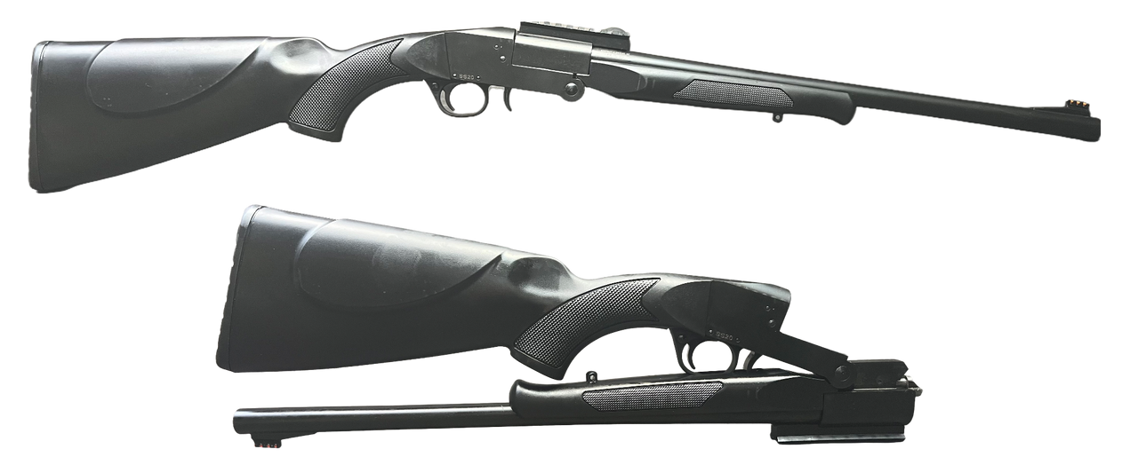 Barathrum SS12 12 Ga, 20" Barrel, Black, Folding Receiver, 1rd