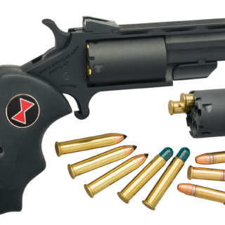 North American Arms Black Widow, Revolver, 22 LR/22 WMR, 2" Barrel, 5rd