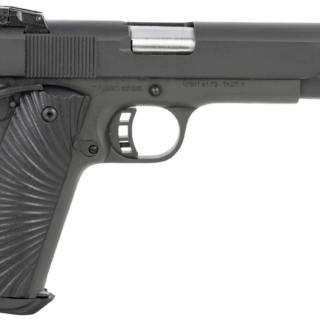 Taylors & Company 1911 Tactical 10mm, 5" Barrel, Black, Adjustable Sights, G10 Grips, 8rd