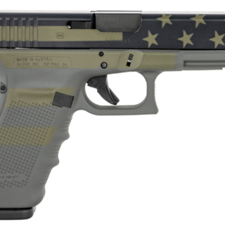 Glock G20 Gen4 10mm, 4.61" Barrel, Operator Flag Cerakote, Safe Action Trigger, 15rd