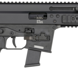 B&T APC45 PRO 45 ACP, 7" Barrel, Black, B&T Pistol Grip, 13rd