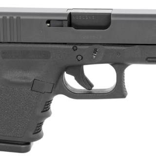 Glock G29 Short Frame 10mm, 3.78" Barrel, US Made, Black, Finger Grooved, Serrated Slide, Fixed Sights, 10rd