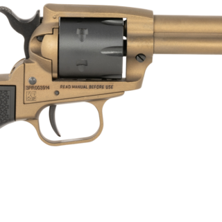 Heritage Rough Rider 22 LR, 4.75", Barrel, Burnt Bronze, Black Polymer Grips, 6rd