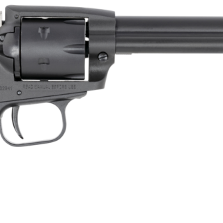 Heritage Rough Rider 22 LR/22 WMR 6.50" Barrel, Black, Polymer Grip, 6rd