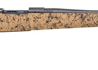 Howa M1500 HS Precision .300 Win Mag, 24" Threaded Barrel, Tan/Black Webbed Stock, 3rd