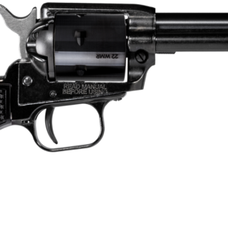 Heritage Rough Rider 22 LR/22 WMR 4.75" Barrel, Black, Altamont White Pearl Grip 6rd