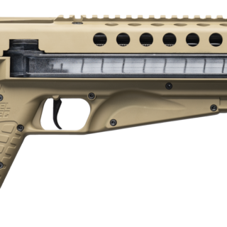 Kel-Tec P50 5.7x28mm, 9.60" Barrel, Tan, Polymer Frame, Fiber Optic Sight, 50rd
