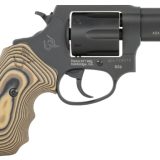 Taurus 856 .38 Special, 2" Barrel, Matte Black Carbon, Brown VZ Cyclone Grip, 6rd
