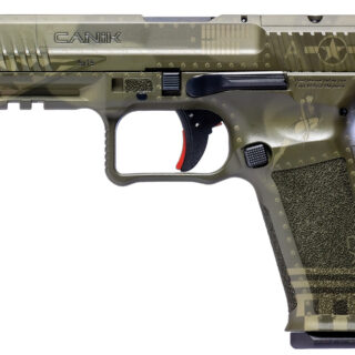 Canik Mete SFT OR 9mm, 4.5" Barrel, 3-Dot Sights, Green Bomber, 18rd/20rd