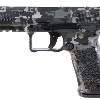 Canik Mete SFT OR 9mm, 4.5" Barrel, 3-Dot Sights, Dark Gray Digi, 18rd/20rd