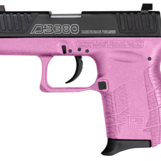 Diamondback G4 380 ACP, 2" Barrel, Pink Finish, 6rd