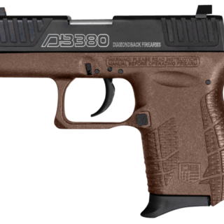Diamondback G4 380 ACP, 2" Barrel, Midnight Bronze, 6rd