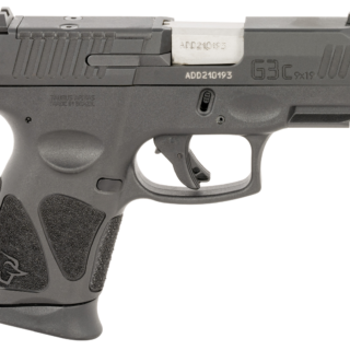 Taurus G3C 9mm, 3.20" Stainless Steel Barrel, Black, Optic Cut Slide, Picatinny Rail, 10rd