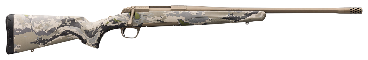 Browning X-Bolt Speed .300 PRC, 22" Fluted Barrel, Smoked Bronze, OVIX Camouflage Stock, 3rd