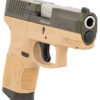 Taurus G2C Compact 9mm, 3.26" Barrel, Moss Green/Tan Matte Finish, 12rd - Image 3