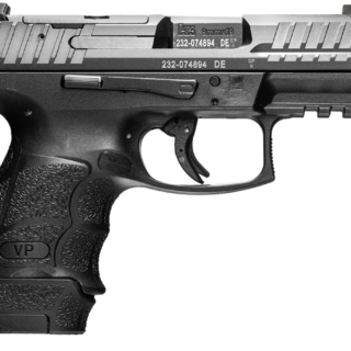 HK VP9SK-B Subcompact 9mm, 3.39" Barrel, Black, Optics Ready, 15rd