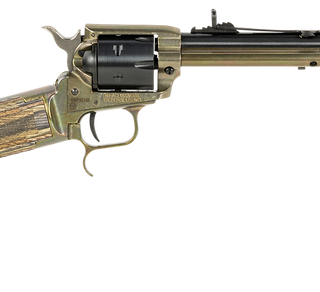 Heritage Rough Rider 22 LR, 16.12" Barrel, Camo Wood Stock, 6rd