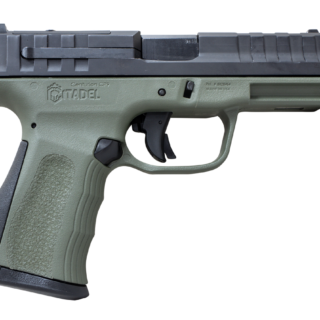 Citadel Centurion CP9 9mm, 4" Barrel, Optic Ready, OD Green Cerakote, 14rd